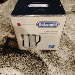 DELONGHI ESPRESSO MILK CUP STAINLESS STEEL